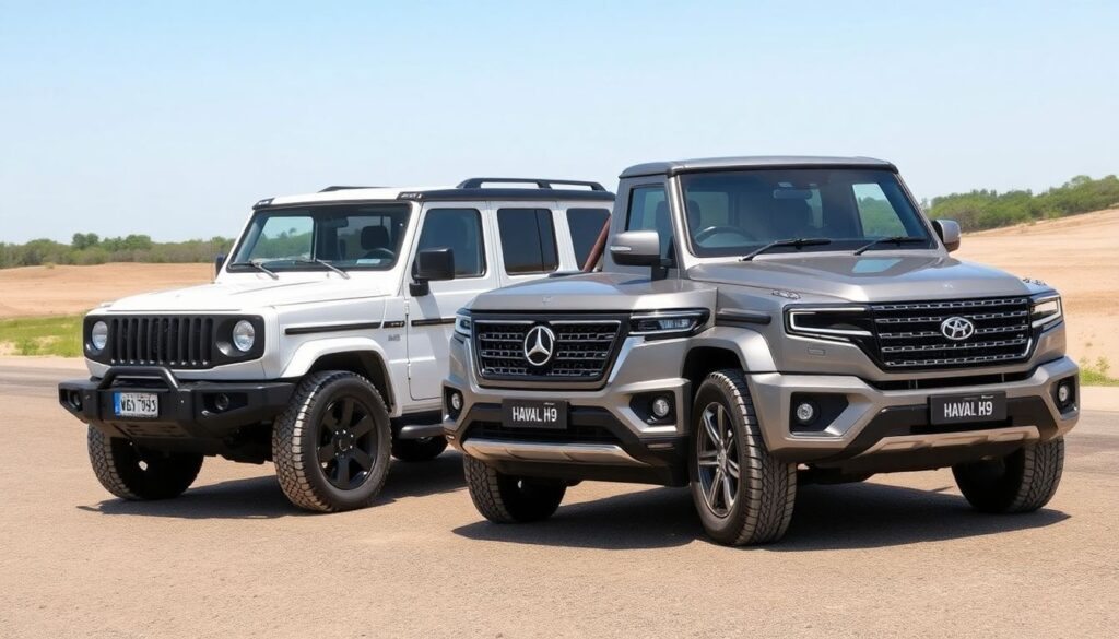 Сравнение Tank 300 и Haval H9: какой внедорожник выбрать - иллюстрация