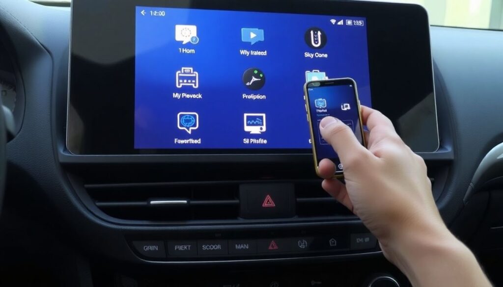 Как подключить телефон к мультимедиа Omoda C5: все способы - иллюстрация