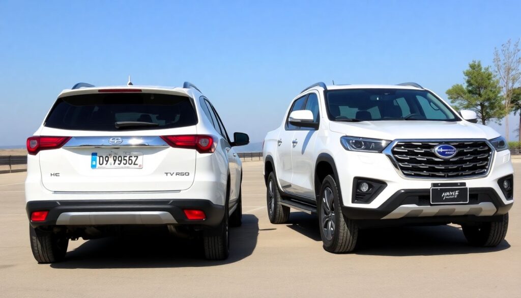 Сравнение расхода топлива Geely Tugella 2.0T и Haval F7x 2.0T - иллюстрация