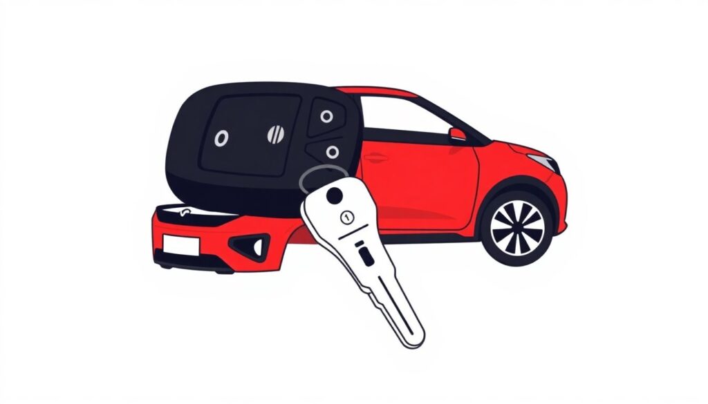 Как заменить батарейку в ключе от Chery Tiggo - иллюстрация