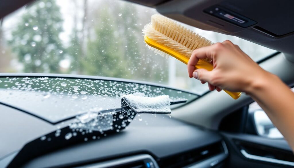 Как ухаживать за панорамной крышей зимой - иллюстрация