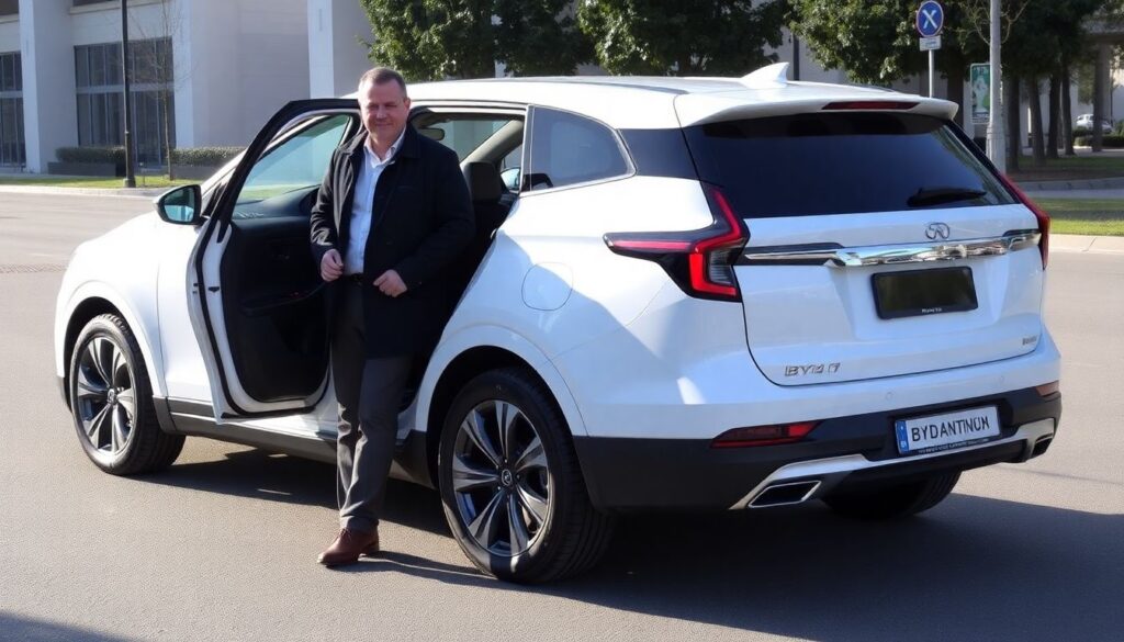 BYD Han: роскошный электрический седан - иллюстрация