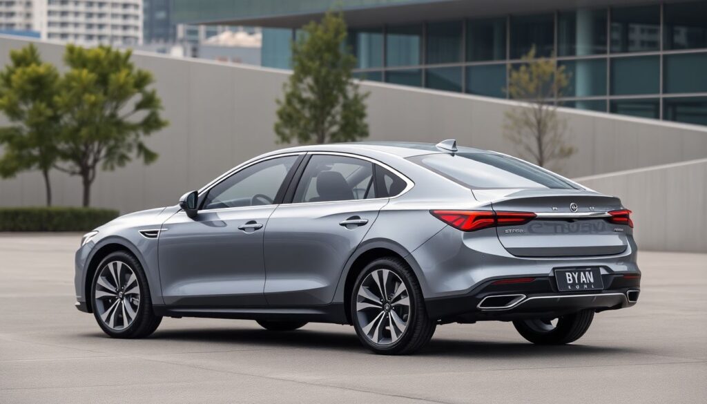 BYD Han: роскошный электрический седан - иллюстрация