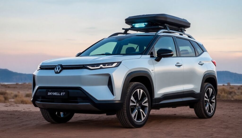 Skywell ET5: электрический кроссовер с запасом хода 500+ км - иллюстрация