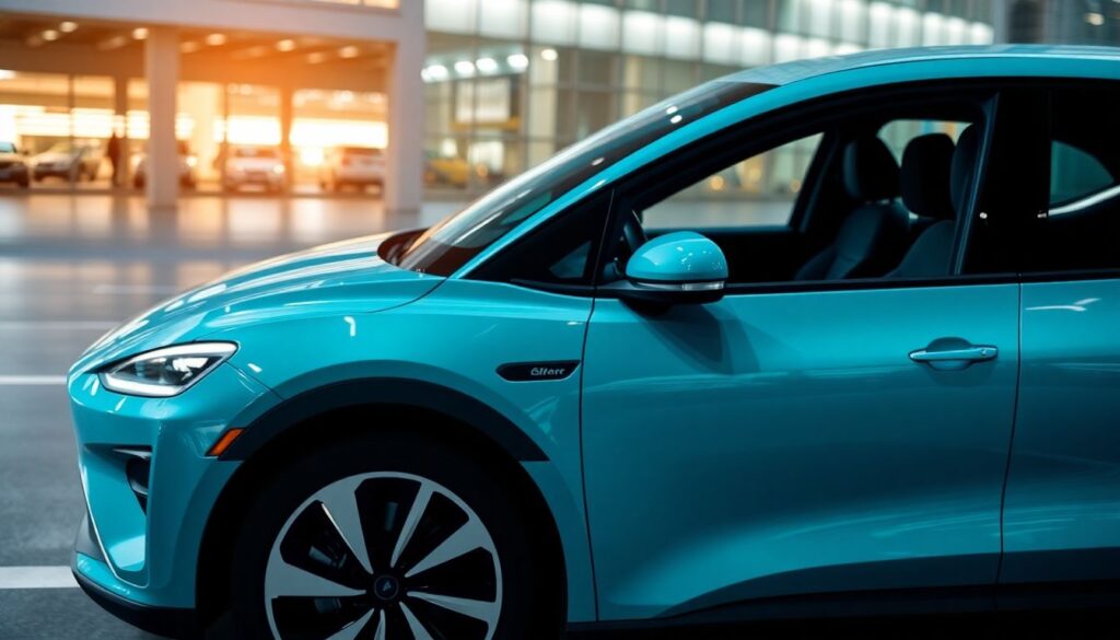 Neta S: электрический спорт-седан с ламбо-дверями - иллюстрация