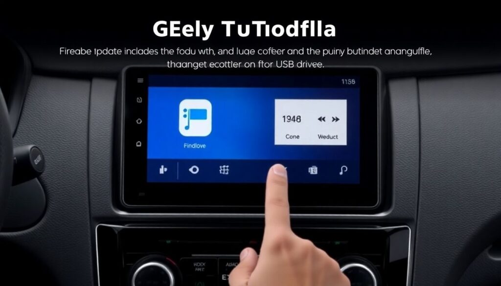 Как обновить прошивку ГУ на Geely Tugella своими руками - иллюстрация