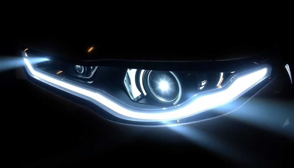 Как работает адаптивный дальний свет на Geely Monjaro - иллюстрация