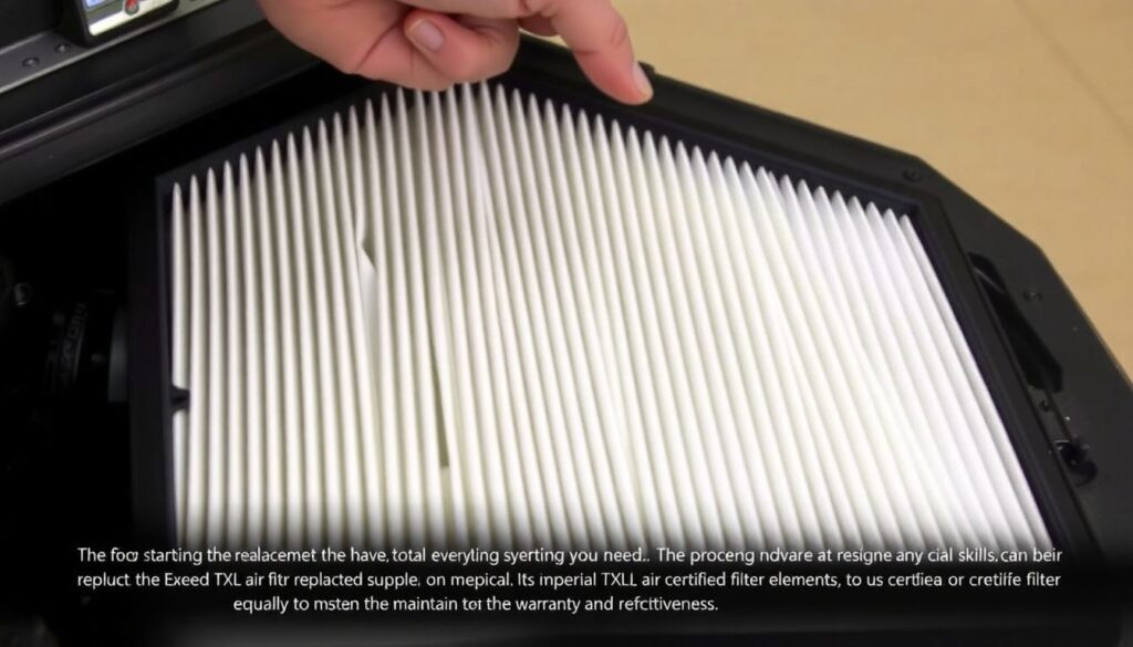 Как заменить воздушный фильтр двигателя на Exeed TXL - иллюстрация