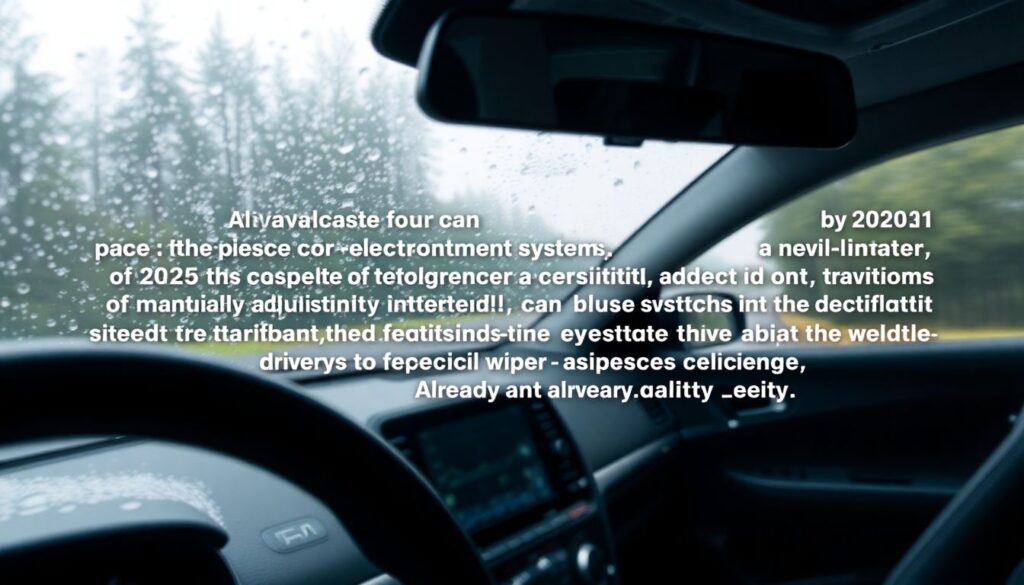 Как настроить чувствительность датчика дождя на Haval - иллюстрация