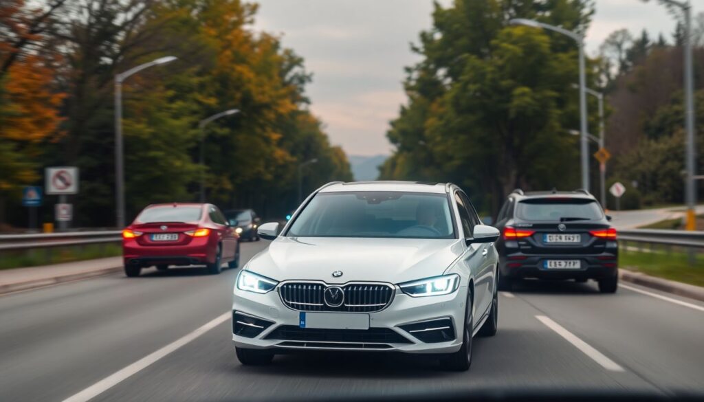 Как работает система предотвращения столкновений на Exeed VX - иллюстрация