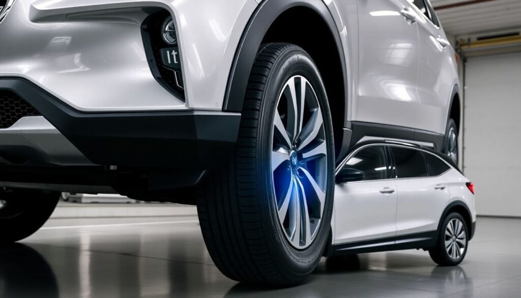 Регулировка развал-схождения на Geely Atlas Pro: когда делать - иллюстрация