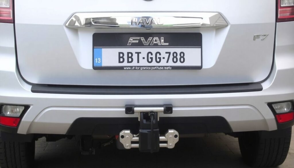 Установка фаркопа на Haval F7: пошаговая инструкция - иллюстрация