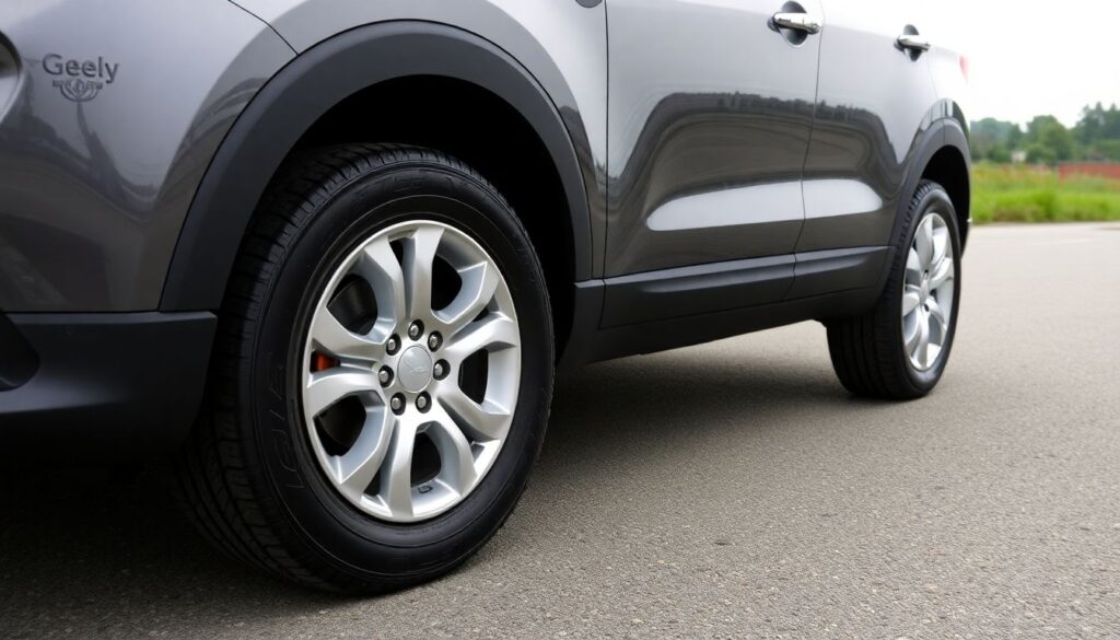 Сравнение штатных шин на Geely Coolray и Omoda C5 - иллюстрация