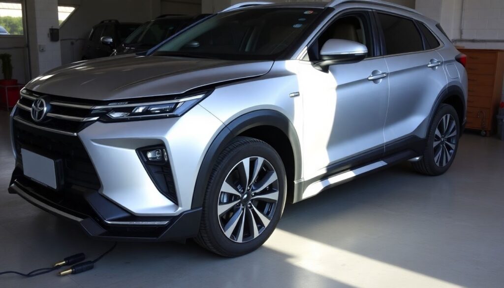 Как защитить кузов китайского автомобиля от сколов - иллюстрация