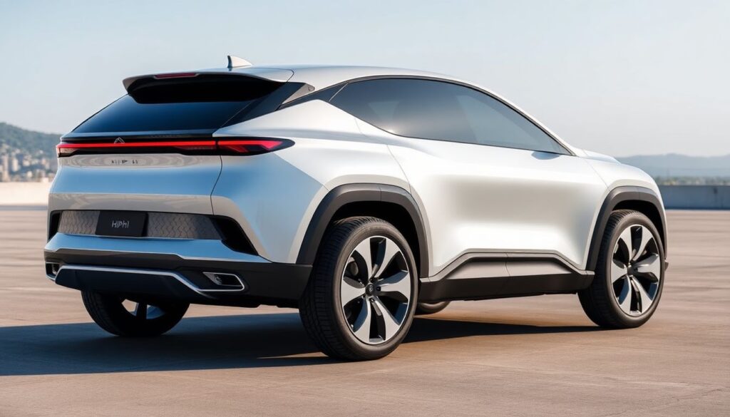 HiPhi Y: кроссовер с уникальными задними дверьми - иллюстрация