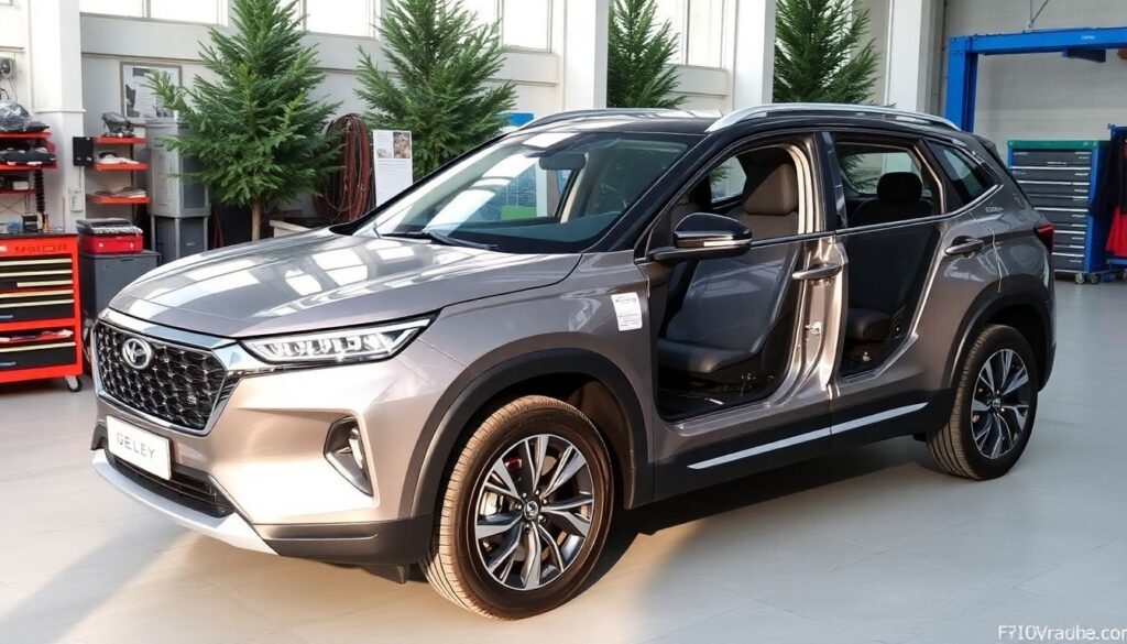 Как снять обшивку двери на Geely Coolray - иллюстрация