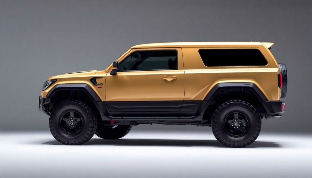 Tank 400: еще один брутальный внедорожник - иллюстрация