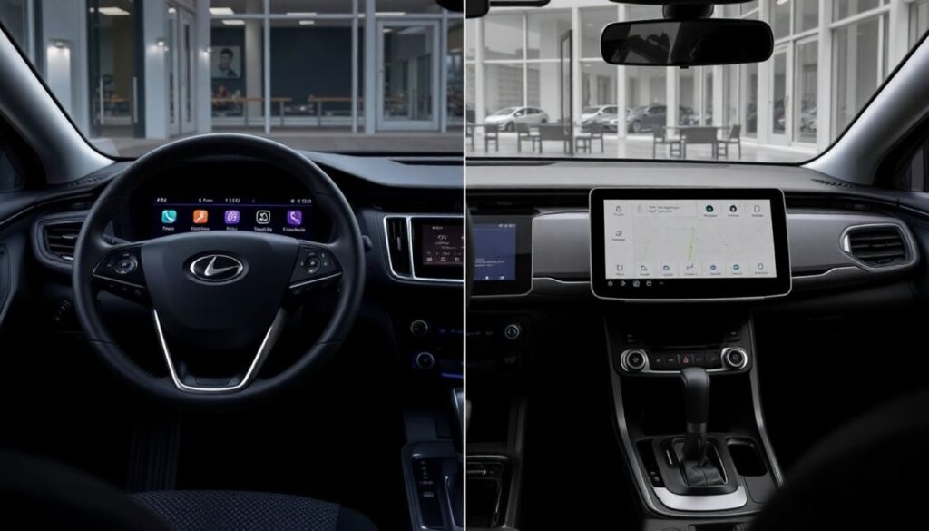 Сравнение головных устройств в Changan CS55 Plus и Omoda C5 - иллюстрация