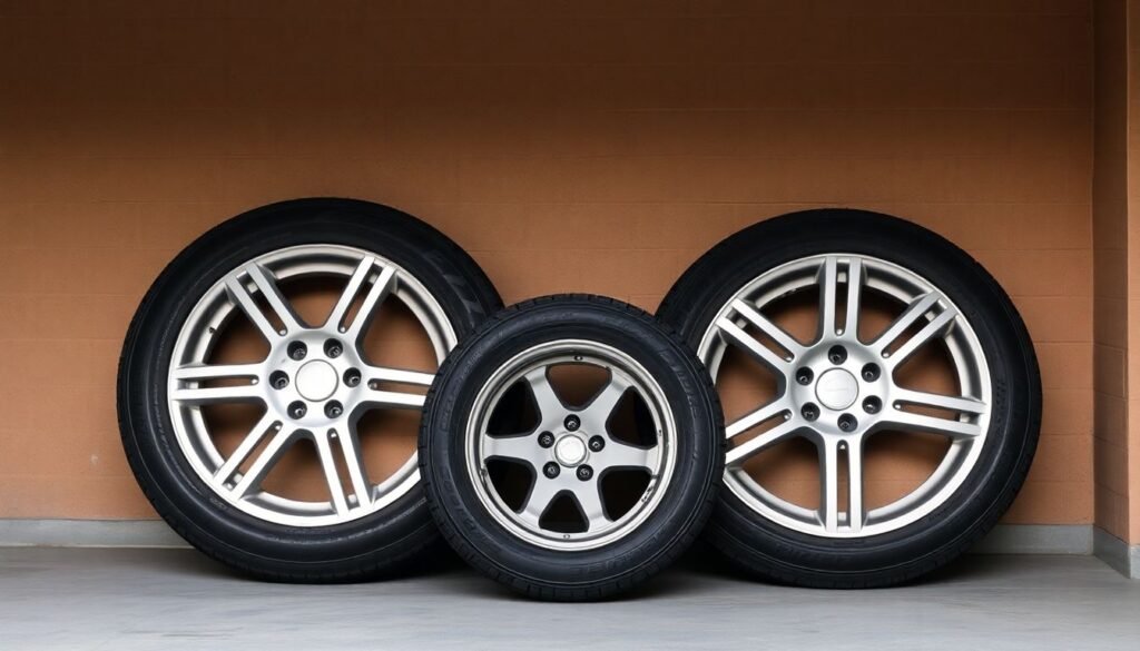 Как правильно хранить второй комплект колес - иллюстрация