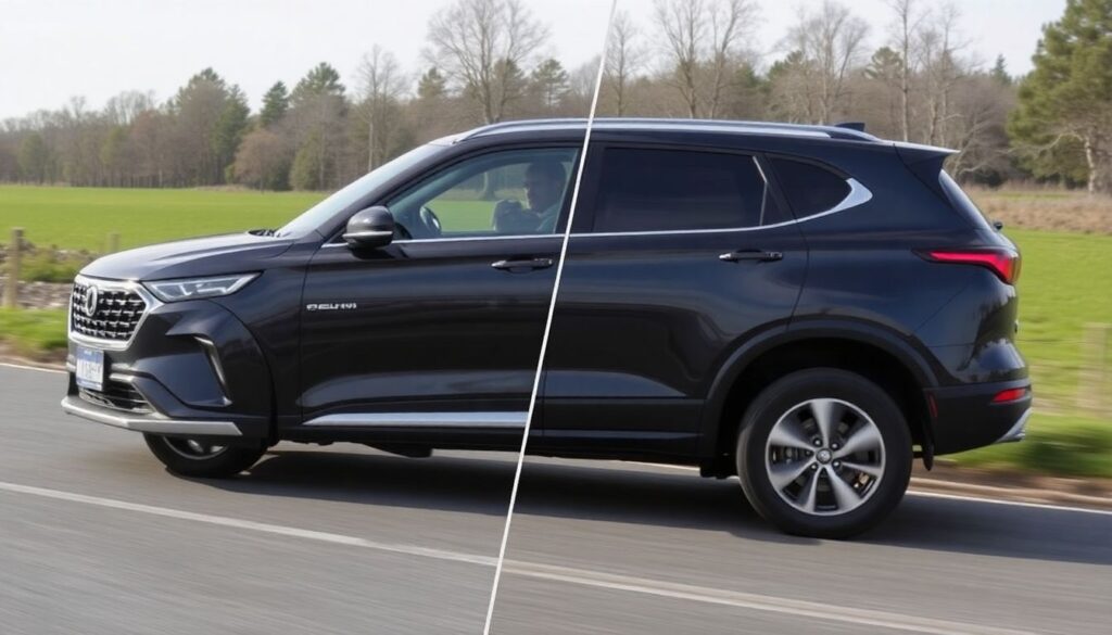 Сравнение динамики разгона Geely Monjaro и Exeed RX - иллюстрация