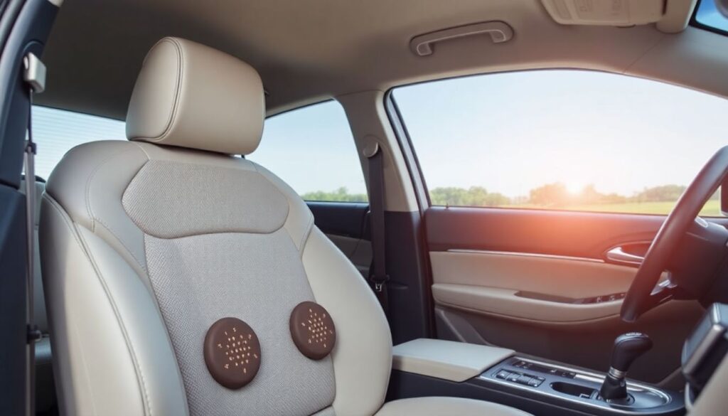 Как работает функция массажа в сиденьях Exeed VX - иллюстрация