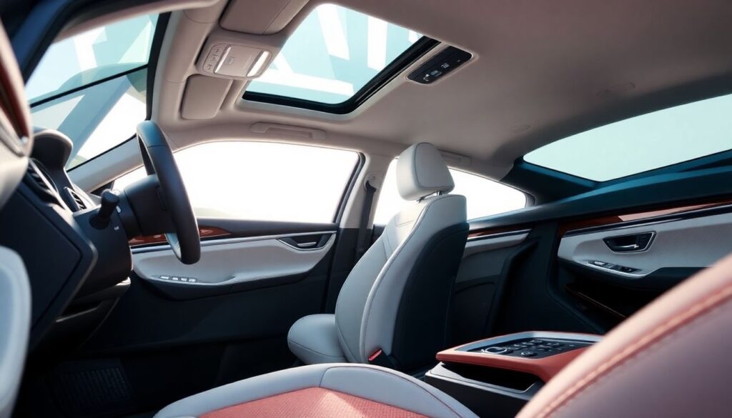 Сравнение дизайна интерьеров: Geely vs Changan - иллюстрация