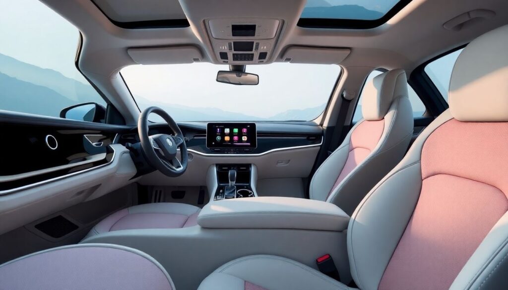 Сравнение дизайна интерьеров: Geely vs Changan - иллюстрация