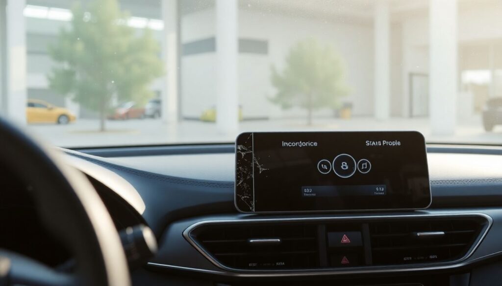 Как защитить экран мультимедиа от царапин и отпечатков - иллюстрация