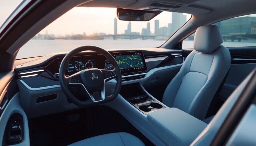 Jiyue 01: кроссовер от Geely и Baidu (китайский Google) - иллюстрация