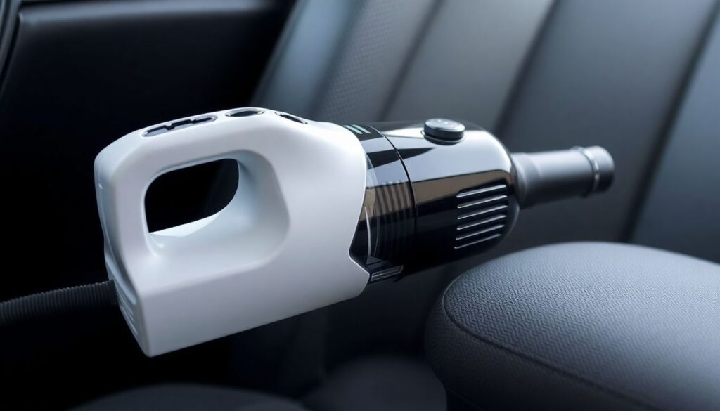Лучшие автомобильные пылесосы для ухода за салоном - иллюстрация