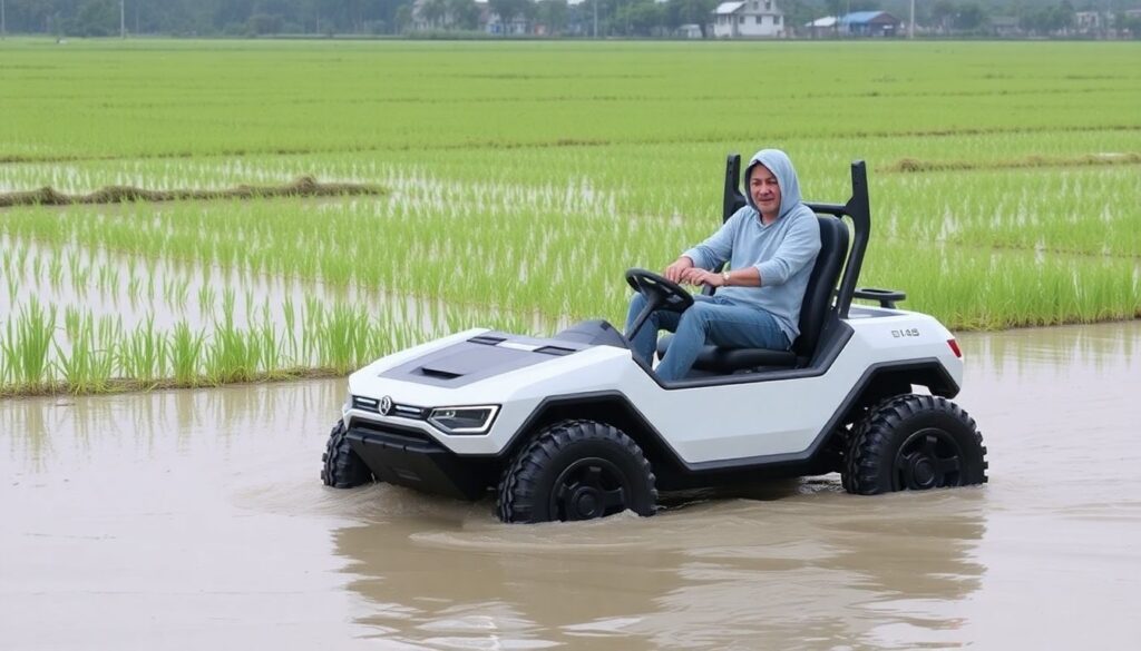 YangWang U8: внедорожник, который умеет плавать - иллюстрация