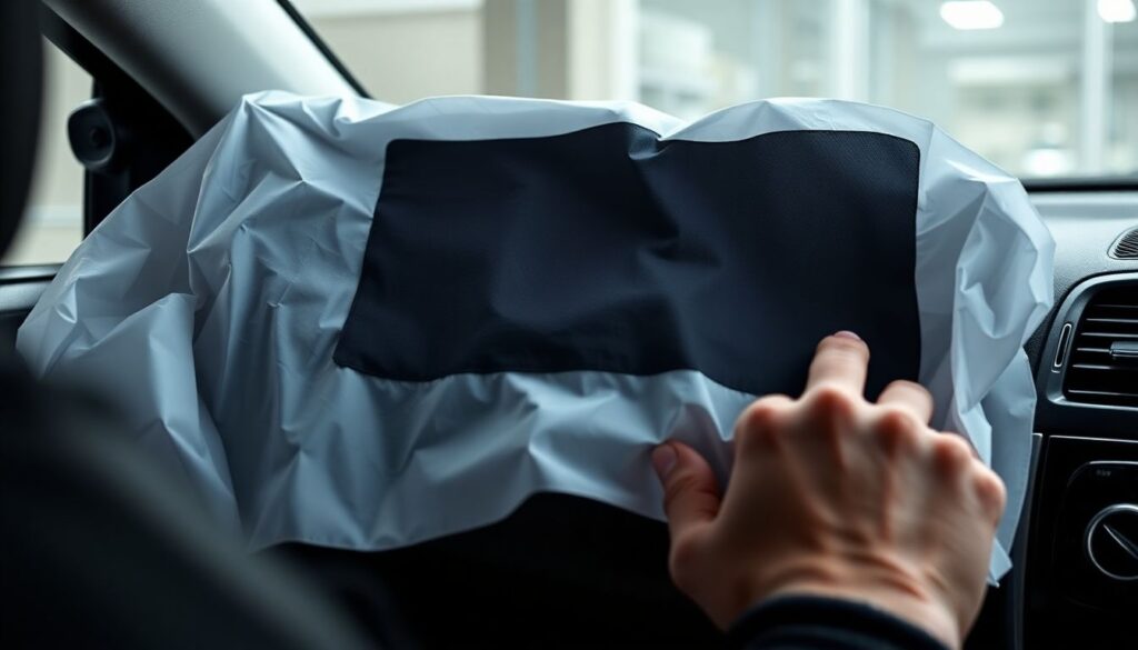 Что делать, если на приборной панели загорелся значок подушки безопасности - иллюстрация