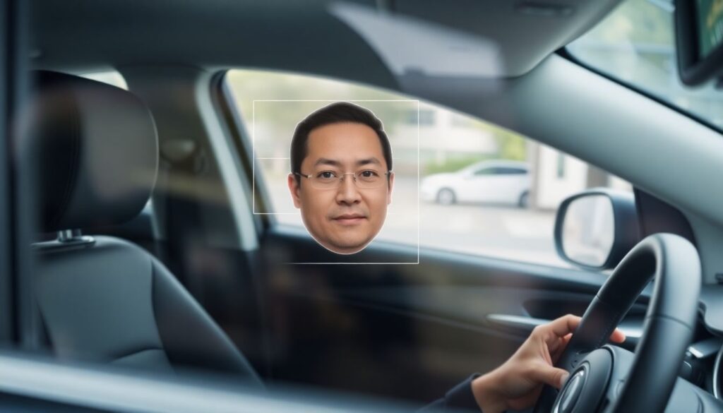 Как работает система распознавания лиц в автомобилях XPeng - иллюстрация