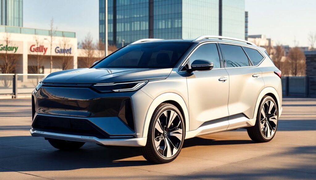 Galaxy L7: первый гибридный кроссовер нового суббренда Geely - иллюстрация