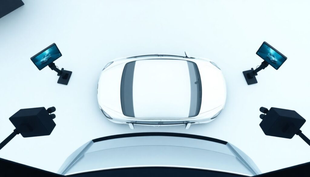 Как работает система кругового обзора с 3D-моделью - иллюстрация