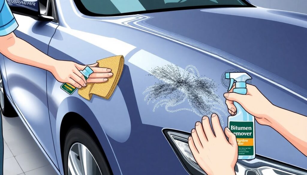Лучшие средства для удаления битумных пятен с кузова - иллюстрация