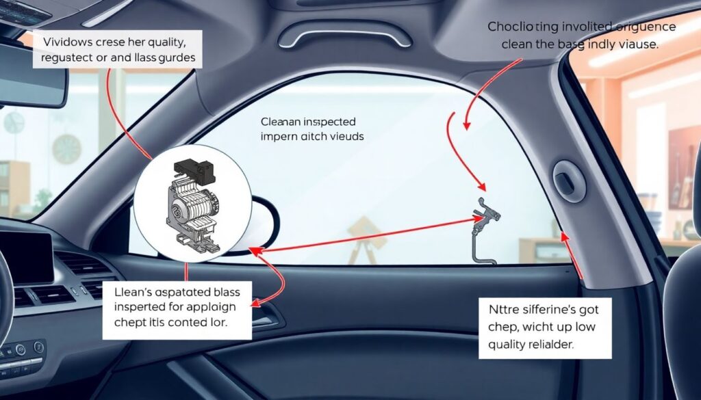 Что делать, если сломался стеклоподъемник - иллюстрация