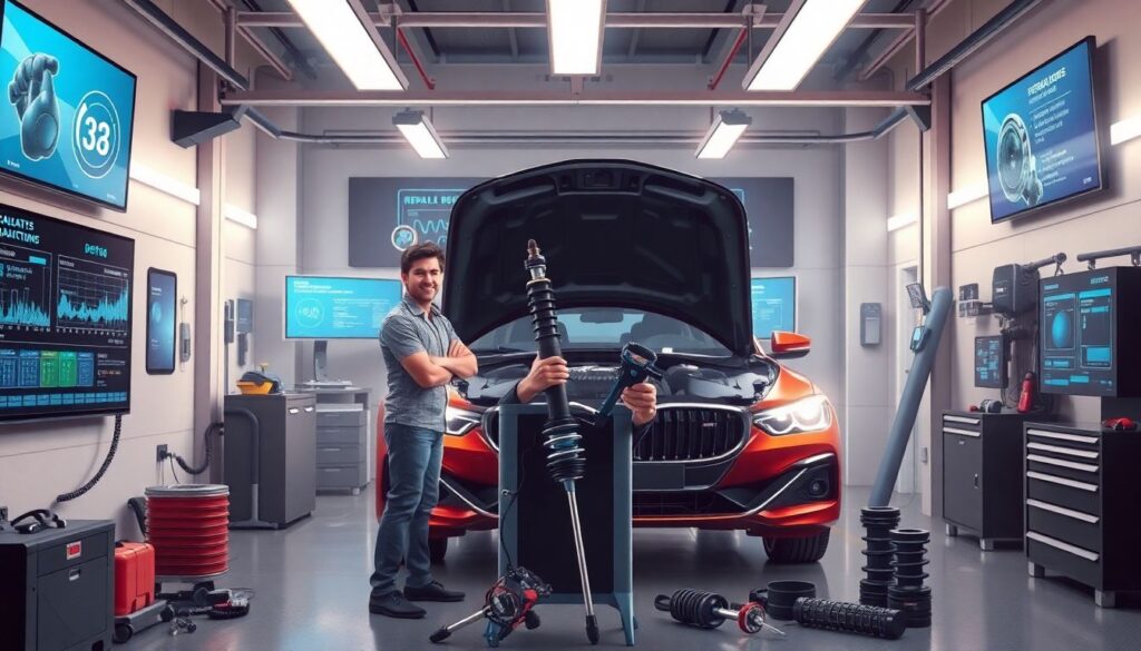 Как заменить стойки и втулки стабилизатора на Haval H6 - иллюстрация