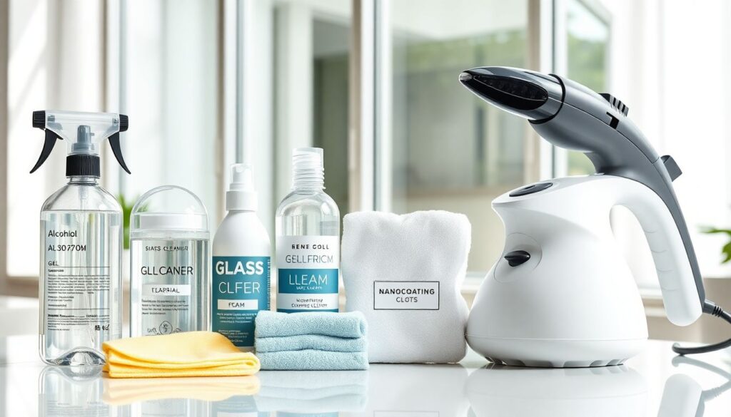 Лучшие средства для очистки стекол без разводов - иллюстрация