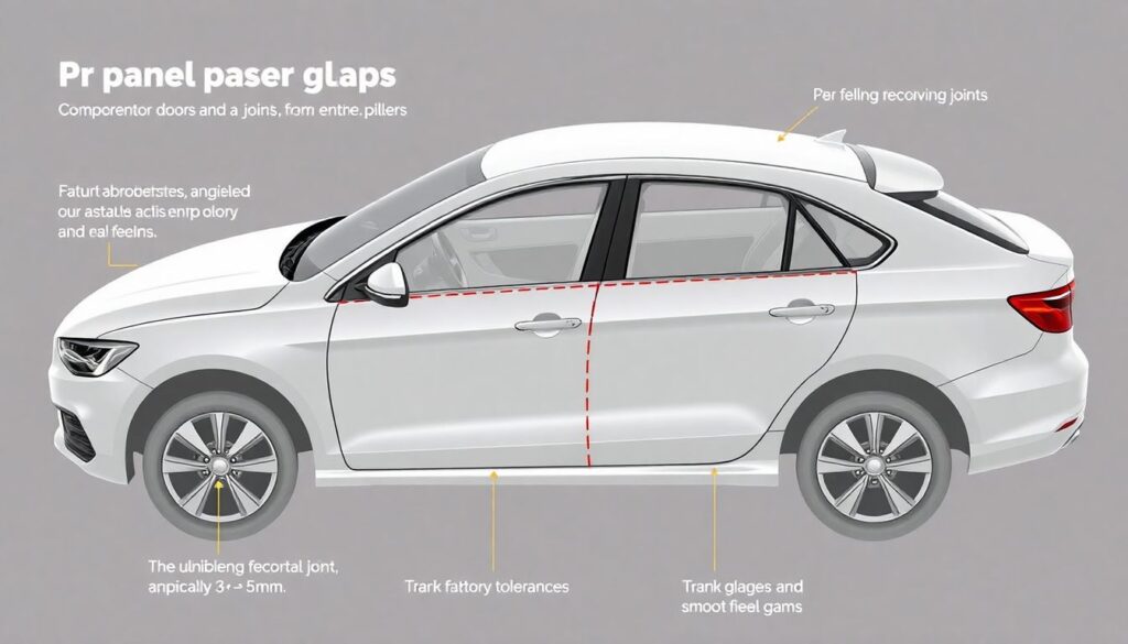 Сравнение качества сборки и зазоров на кузовах разных брендов - иллюстрация