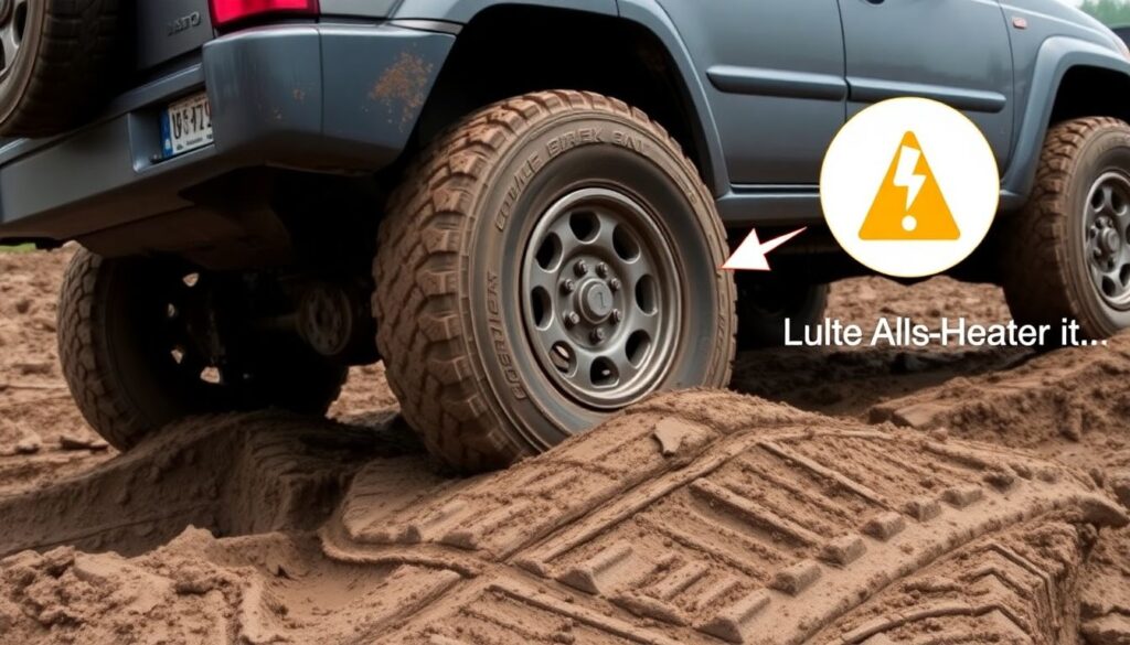 Как правильно использовать полный привод на бездорожье - иллюстрация