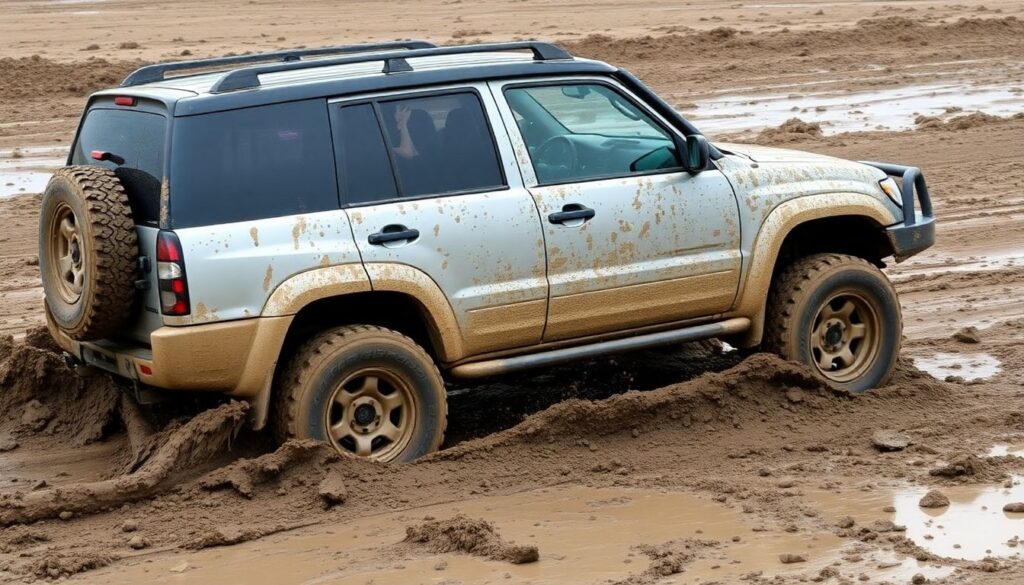 Как правильно использовать полный привод на бездорожье - иллюстрация