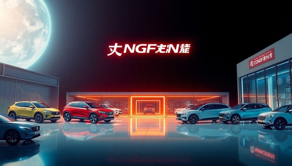 Обзор бренда Dongfeng - иллюстрация