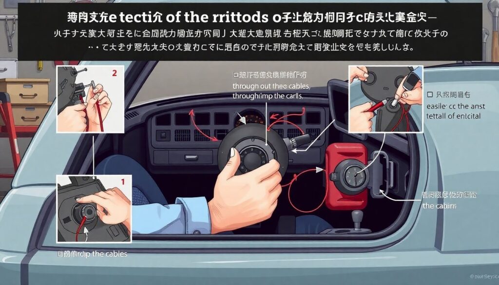 Как отрегулировать ручной тормоз на старых китайцах - иллюстрация