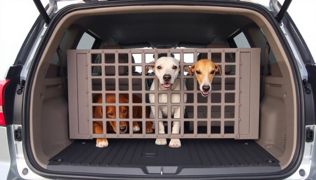 Как выбрать и установить сетку для перевозки грузов в багажнике - иллюстрация