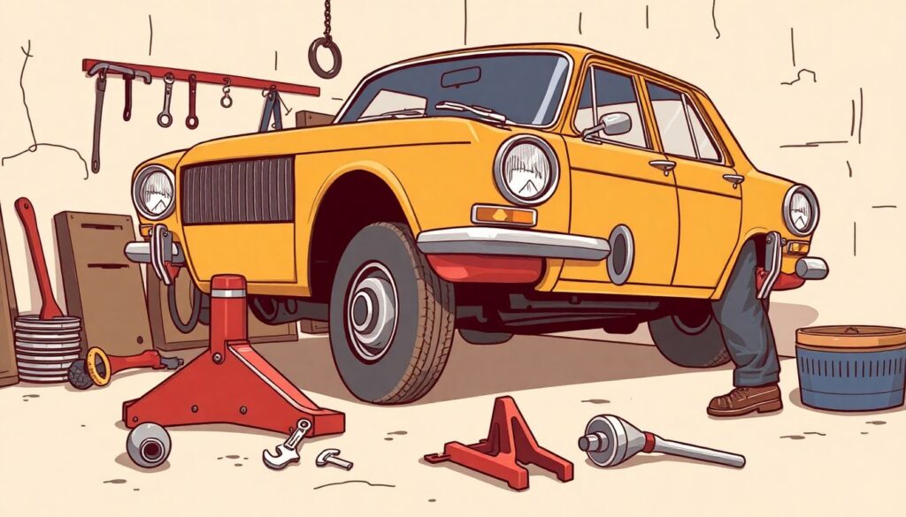 Как заменить рулевые наконечники и тяги - иллюстрация