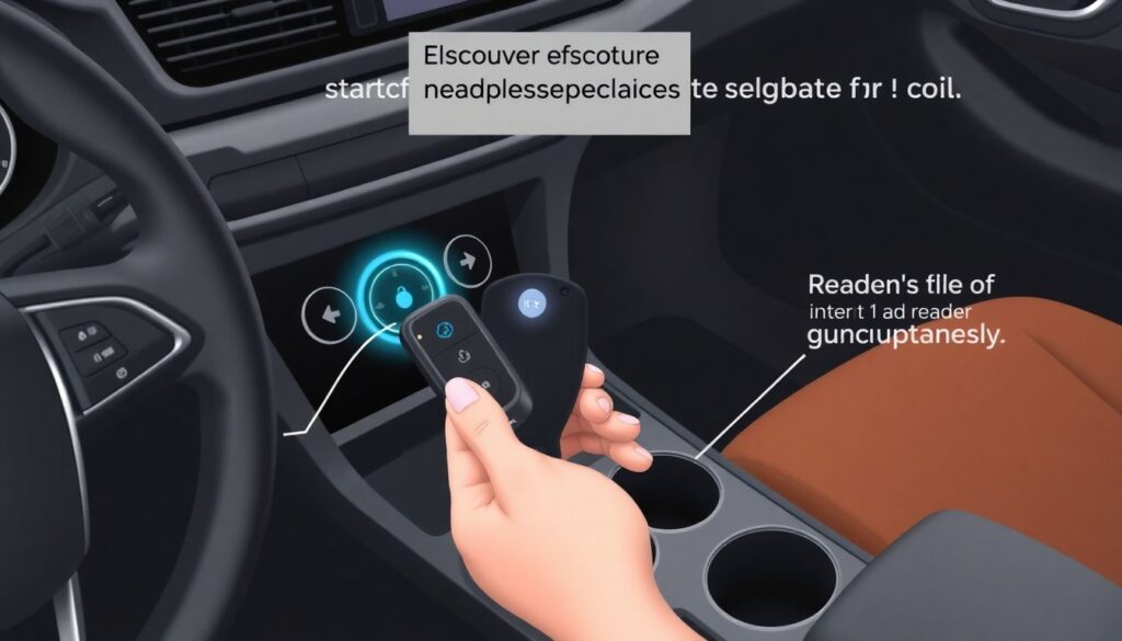 Как работает система бесключевого доступа при севшей батарейке в ключе - иллюстрация