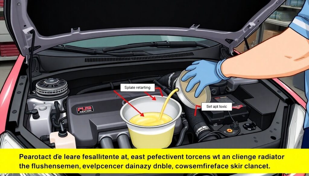 Как заменить радиатор охлаждения двигателя - иллюстрация