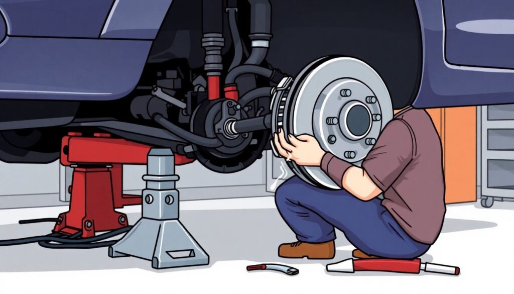 Как заменить тормозные шланги - иллюстрация