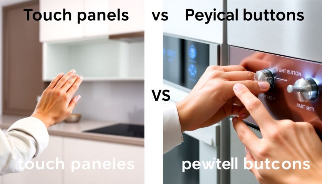 Сравнение удобства пользования сенсорными кнопками и физическими - иллюстрация